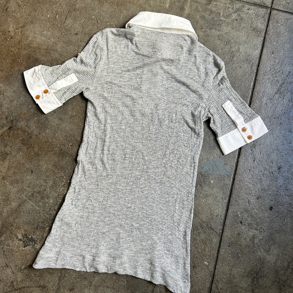 Vivienne Westwood 2012 Red Label Polo w/ Poplin Button Sleeves and Collar - Picture 6 of 12